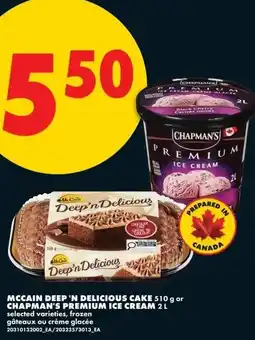 No Frills Mccain deep 'n delicious cake offer