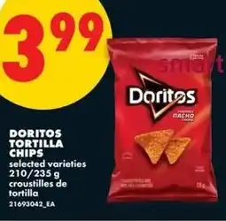 No Frills Doritos tortilla chips offer