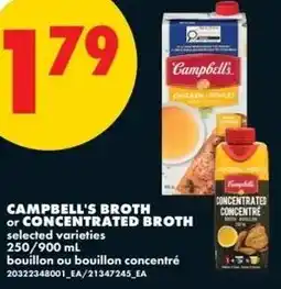 No Frills Campbell's broth or concentrated broth offer
