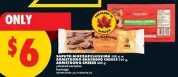 No Frills Saputo mozzarellissima offer