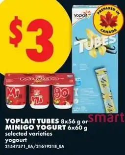 No Frills Yoplait tubes offer