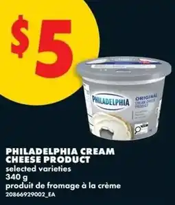 No Frills Philadelphia cream cheese product offer