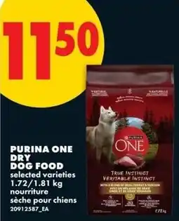 No Frills Purina one dry dog food offer