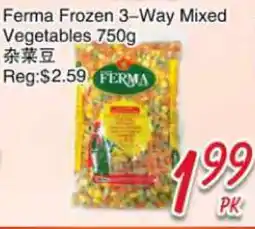Foody Mart Ferma Frozen 3-Way Mixed Vegetables offer