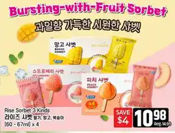 Galleria Supermarket Rise Sorbet 3 Kinds offer