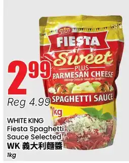 Btrust Supermarket WHITE KING Fiesta Spaghetti Sauce offer