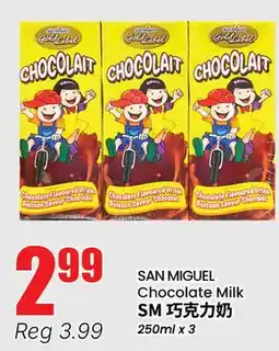Btrust Supermarket SAN MIGUEL Chocolate Milk offer