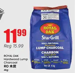 Btrust Supermarket ROYAL OAK Hardwood Lump Charcoal offer