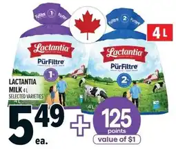 Metro Lactantia milk offer