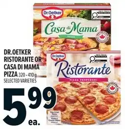 Metro Dr.oetker ristorante or casa di mama pizza offer