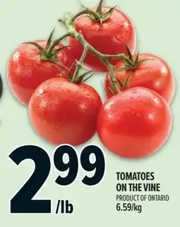 Metro Tomatoes on the vine offer