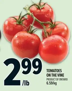 Metro Tomatoes on the vine offer