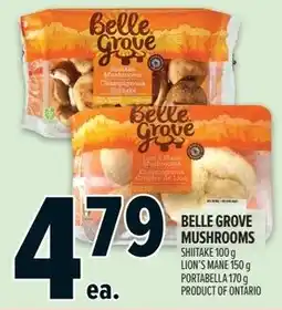 Metro Belle grove mushrooms offer