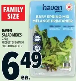 Metro Haven salad mixes offer