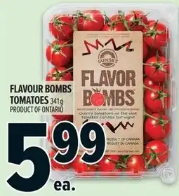 Metro Flavour bombs tomatoes offer