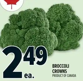 Metro Broccoli crowns offer