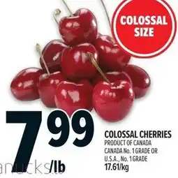 Metro Colossal cherries offer