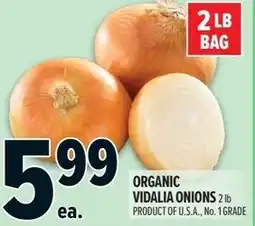 Metro Organic vidalia onions offer