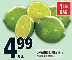 Metro Organic limes offer