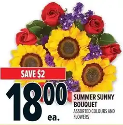 Metro Summer sunny bouquet offer