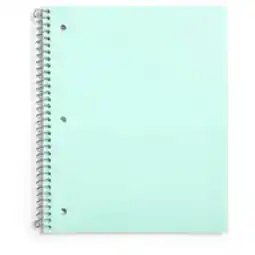 Staples Pep Rally Spiral Notebook - Ruled - 70 Sheets - Mint offer