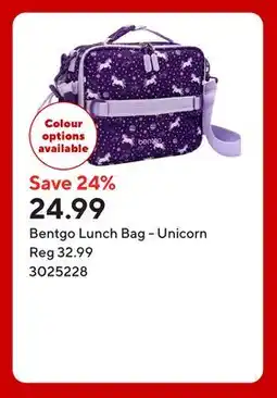 Staples Bentgo Lunch Bag - Unicorn offer