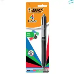 Staples BIC 4-Colour Grip Ballpoint Pen - Retractable - 1.0 mm offer