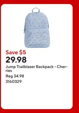 Staples Jump Trailblazer Backpack - Cherries offer