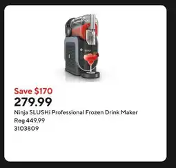 Staples Ninja SLUSHi Professional Frozen Drink Maker offer