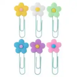 Staples Merangue Flower Paper Clips offer
