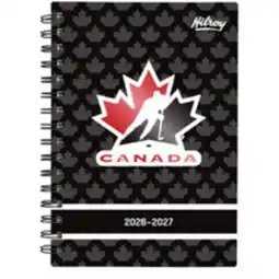 Staples Hockey Canada 2026-2027 Weekly/Monthly planner - 8 1/2 H x 6 W - Black offer