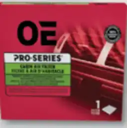 PartSource OE+ Cabin Air offer