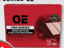 PartSource OE Air Filters offer