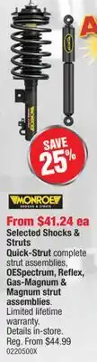 PartSource Selected Shocks & Struts Quick-Strut offer