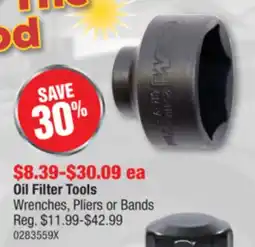 PartSource Oil Filter Tools offer