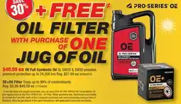 PartSource OE Full Synthetic Oil offer