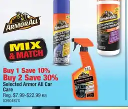 PartSource Selected Armor All Car Care offer