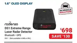 Visions Electronics Radenso DS1 Extreme Range Laser Radar Detector offer