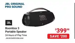 Visions Electronics Boombox 3 Portable Speaker offer