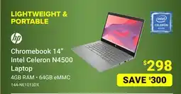 Visions Electronics HP Chromebook 14 Intel Celeron N4500 Laptop offer