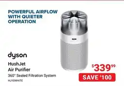 Visions Electronics Dyson HushJet Air Purifier offer