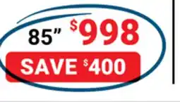 Visions Electronics Lg nano 4k UHD 85 offer