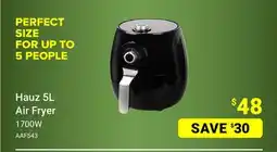 Visions Electronics Hauz 5L Air Fryer offer