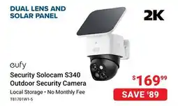 Visions Electronics Eufy Security Solocam S340 Outdoor Security Camera offer