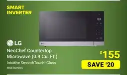 Visions Electronics LG NeoChef Countertop Microwave (0.9 Cu. Ft.) offer