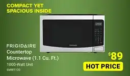 Visions Electronics FRIGIDAIRE Countertop Microwave (1.1 Cu. Ft.) offer