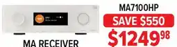 2001 Audio Video MA7100HP JBL MA RECEIVER offer