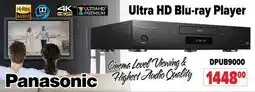 2001 Audio Video DPUB9000 Panasonic Ultra HD Blu-ray Player offer
