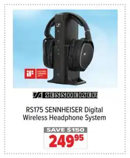 2001 Audio Video RS175 SENNHEISER Digital Wireless Headphone System offer