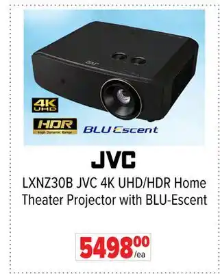 2001 Audio Video LXNZ30B JVC 4K UHD/HDR Home Theater Projector with BLU-Escent offer